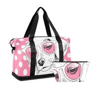 Mnsruu Beagle - Bolsas deportivas para cachorros y lunares, #04, Talla única, moda