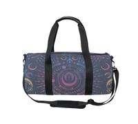 Mnsruu Bolsa deportiva de gimnasio con correa para el hombro para mujeres y hombres, bolsa de lona mágica de astrología espiritualidad, bolsa de viaje para entrenamiento, bolsa de entrenamiento con