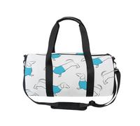 Mnsruu Bolsa deportiva de gimnasio con correa para el hombro para mujeres y hombres, perros salchicha, cachorros, camisas Bluetooth, bolsa de viaje para entrenamiento, bolsa de entrenamiento con