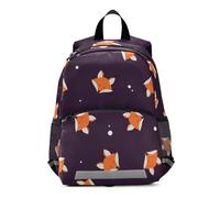 Mnsruu Cute Foxes - Mochila para niños pequeños con diseño de zorros, mochila escolar, mochila de viaje para guardería infantil