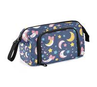 Mnsruu Estuche para lápices de gran capacidad, un bolso Kawaii Sailor Moon para bolígrafos, bolsa de papelería, escuela, universidad, oficina, organizador para adolescentes, adultos y estudiantes, A