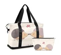Mnsruu Hedgehogs in Love - Bolsas deportivas, #04, Talla única, moda