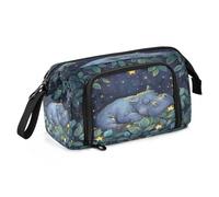 Mnsruu Hoppo Sleep - Estuche para lápices de gran capacidad, estuche para lápices, papelería, oficina, organizador para niños y niñas, Hoppo Sleep, Talla única, moda