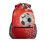 Mnsruu Mochila de fútbol Into The Goal para estudiantes, niños y niñas, mochila escolar, mochila de viaje informal