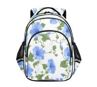 Mnsruu Morning Glory Two - Mochila para niñas, para jardín de infantes, mochila escolar ligera para niños, pequeña, Morning Glory Two, M, Mochilas rucksack