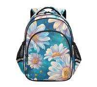 Mnsruu Summer Daisies Dreamy - Mochila de viaje para niños pequeños, niños, niñas, escuela, preescolar, jardín de infantes, primaria, A02180, Small