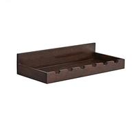 MNSSRN-KPQ Estante de pared de madera maciza para vino, estante de pared para el hogar, sala de estar, estante de almacenamiento creativo para botellas de vino, estante de almacenamiento para vino, D