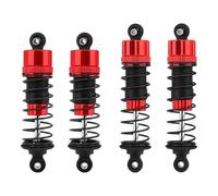 MNUHGYHD For 1/14 14210 14209 Metal Shock Absorbers Front Rear Hydraulic Shock Absorbers RC Car Stock Space Parts 14510B 14500B(14510B-14210 14209)