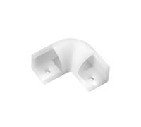 MNUPL 1 perfil de aluminio for esquina de LED, soporte de canal for tira de luces LED, barra de luz, armario, lámpara, cocina, armario.(6 pcs,V 90 degree)