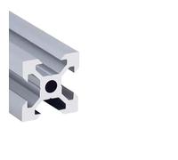 MNUPL 1 pieza 2020 2040 2060 3030 3060 4040 2080 20100 Ranura en T Ranura en V Perfil de aluminio Anodizado Extruido Riel de impresora 3D(2020V,450mm)