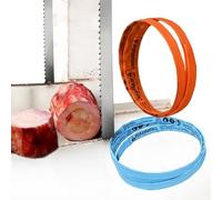 MNUPL 1 unidad de carnicero de corte de carne y hueso de 1750mm y 1650mm, hoja de sierra de cinta for máquina eléctrica de corte rápido, hoja de sierra de cinta for tienda de carne congelada(2080MM)