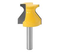 MNUPL 1 unidad de empuñadura de dedo de labio de puerta de vástago de 8mm con broca de enrutador de radio de 3/16 "cortador de fresado de madera for cortador de carpintería herramientas eléctricas