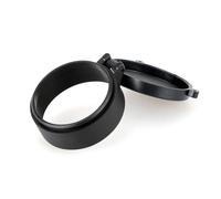 MNUPL 1 Unidad de Tapa de Lente de 28mm-64mm, Cubierta de Lente de Alcance, Tapa de Lente abatible hacia Arriba, Cubierta Protectora Antipolvo, Calibre, mira telescópica, Accesorios de Caza(35mm)