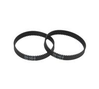 MNUPL 2 uds Correa de transmisión engranada 2M-140-6 perímetro 140mm Ancho 6mm Dientes 70 transportador sincrónico Repuesto for aspiradora