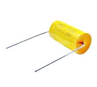 MNUPL 2 uds MKP amarillo redondo Axial 250v1/2,2/3,3/4,7/6,8/10uf Tweeter sin electrodos a través del condensador(250V3.3uF 14x30mm)