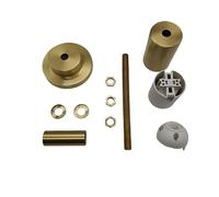 MNUPL Accesorios de montaje for lámpara de escritorio de latón, pantalla de lámpara de cerámica y vidrio E27, accesorios for lámpara de mesa DIY, base de lámpara de cobre(B)