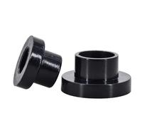 MNUPL Arandela de Nailon en Forma de T, M3-M12, arandela de plástico Tipo T, Espaciador de Aislamiento, Protector de Rosca de Tornillo, Junta de Transistor de Nailon, 30 Uds.(Black,TW810-M8(50pcs))