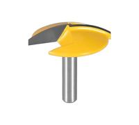 MNUPL Broca de enrutador de inmersión clásica, cortadores de carburo de corona Horizontal, herramientas de carpintería, cortador de fresado for fresadora de cara de madera(8x44.5x9.53)