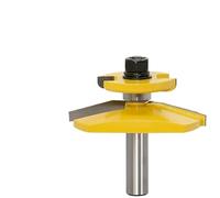 MNUPL Broca enrutadora de Panel elevado con vástago de 1/2 ", puerta Ogee, cuchillo de puerta de 3" de diámetro, cortador for carpintería, herramientas de carpintería, 1 ud.