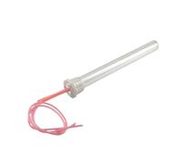 MNUPL Calentador Tubular de rosca DN15 de 1/2 ", elemento calefactor eléctrico de 220V, 0,3/0,5/1/1, 5/2KW, diámetro de tubo de 15mm, 1 ud.(2KW 15x300mm)