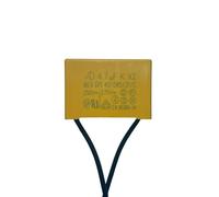 MNUPL Cinta de capacitancia de seguridad AD K X2 de 2 piezas, 1 uF, 2,2 uF, 3,3 uF, 4,7 uF, 250 V-275 V, carcasa de cable flexible, condensador de seguridad(4.7UF 2PCS)