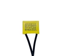 MNUPL Cinta de capacitancia de Seguridad AD K X2 de 5 Piezas, 0,1 uF, 0,15 uF, 0,22 uF, 0,33 uF, 0,47 uF, 250 V-275 V, Carcasa de Condensador de Seguridad de Cable Flexible(0.33UF)