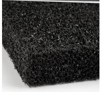 MNUPL Filtro bioquímico de algodón for Acuario, Accesorio práctico for peceras, 15/25/35/50 PPI, Filtro de Espuma de Esponja for Cultivo en estanques, Color Negro(100x75x5cm,XL Pore)