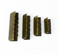 MNUPL Hebillas de metal for correa de cincha, cierres de cremallera, cierres de cuero for billetera, accesorios de bricolaje, 10, 30 o 50 unidades(Bronze,20mm-30Pcs)