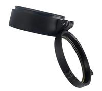 MNUPL Mira telescópica for Rifle, Tapa de Objetivo Abierta con Resorte hacia Arriba, Transparente, protección de Ojos, Tapa de Objetivo for Calibre, 1 ud.(57mm)