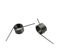 MNUPL Resorte en V de 10 Uds., resorte de torsión pequeño de torsión de diámetro de alambre 1,0, resorte de horquilla, resorte de torsión de torsión de 180/120/90/60 grados(6 laps 180 degrees,6.5mm)