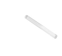 MNUPL Varilla de Vidrio orgánico Transparente, acrílico PMMA, Redonda, sólida, diámetro de 2 a 20 mm, Longitud de la Varilla guía de luz: 100 a 300 mm.(2x300mm)