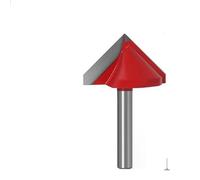 MNUPL Vástago de 6mm, 60, 90, 120, 150 grados, broca for enrutador de madera con ranura en V, fresas de carburo CNC de tungsteno for herramientas eléctricas de grabado de madera, 1 ud.(NO 4)