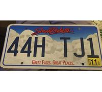 MNUT South Dakota 2010 - Placa de matrícula # 44H Tj1 (15,2 x 30,5 cm)