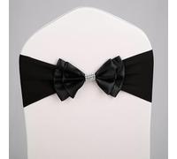 MNUvxzaewf 10 Lazos Rojos y Blancos con Nudo for Bodas, Fiestas, Banquetes, Eventos navideños, decoración de Hotel - A03(A08)