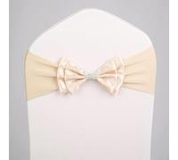 MNUvxzaewf 10 Lazos Rojos y Blancos con Nudo for Bodas, Fiestas, Banquetes, Eventos navideños, decoración de Hotel - A03(A02)