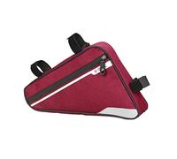 MNUvxzaewf Bicycle Front Top Tube Pouch Bag Triangle Beam Waterproof Upper Saddle for Phone Cash(A)
