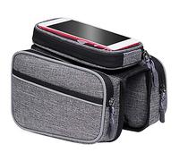 MNUvxzaewf Cycling Frame Holder Bicycle Saddle Bag Upper Tube Mobile Phone Riding All-in-One Design