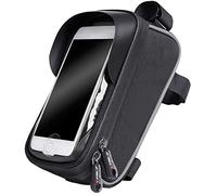 MNUvxzaewf Cycling Frame Holder Fingerprint Recognition Upper Tube Bag Mountain Bike Front Beam Mobile Phone All-in-One Design