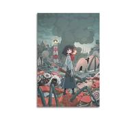 MNXBCL Póster decorativo de anime de Food Wars, lienzo para pared e impresión artística moderna para decoración de dormitorio familiar, 40 x 60 cm