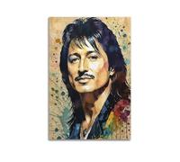 MNXBCL Póster decorativo de Steve Perry Singer para pared e impresión artística moderna para dormitorio familiar, 20 x 30 cm