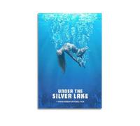 MNXBCL Póster decorativo de Under The Silver Lake, lienzo para pared e impresión artística moderna para decoración de dormitorio familiar, 20 x 30 cm