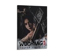 MNXBCL Wuchang Fallen Feathers Game Art2 - Lienzo decorativo para pared e impresión artística moderna para dormitorio familiar, 20 x 30 cm