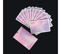 Mnyixsi Tarjetas de póquer con diseño artístico creativo, diseño de cubierta victoriana Art Nouveau, Blackjack, Euchre, juego de cartas Canasta, cartas de grado de casino para póquer Texas Holdem