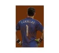 Mnyuein Iker Casillas - Póster de 2 lienzos de fútbol para decoración de pared, pinturas para sala de estar, dormitorio, sin marco: 40 x 60 cm