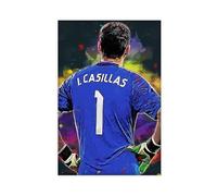 Mnyuein Iker Casillas - Póster de 7 lienzos de fútbol para decoración de pared, pinturas para sala de estar, dormitorio, sin marco: 30 x 45 cm