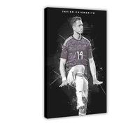 Mnyuein Javier Hernandez - Póster de 8 pósteres de fútbol en lienzo, decoración de pared, pinturas para sala de estar, dormitorio, marco de decoración, 40 x 60 cm