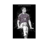 Mnyuein Javier Hernandez - Póster de 8 pósteres de fútbol en lienzo, decoración de pared, pinturas para sala de estar, dormitorio, decoración sin marco: 60 x 90 cm