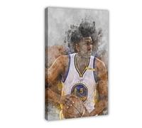 Mnyuein Kevon Looney - Póster de baloncesto en lienzo para decoración de dormitorio, oficina, habitación, marco de regalo: 30 x 45 cm