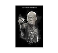 Mnyuein Pierluigi Collina Póster de lona de fútbol, decoración de dormitorio, paisaje, oficina, habitación, regalo, sin marco: 40 x 60 cm