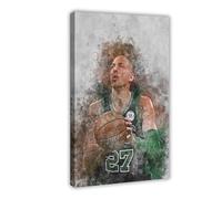 Mnyuein Póster de baloncesto de Daniel Theis 0 para decoración de pared, pinturas para sala de estar, dormitorio, marco de decoración, 40 x 60 cm